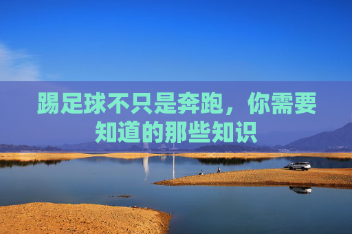 踢足球不只是奔跑，你需要知道的那些知识