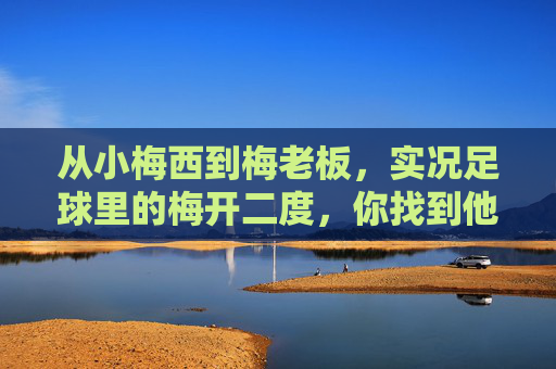 从小梅西到梅老板，实况足球里的梅开二度，你找到他了吗？