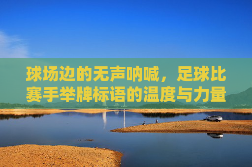 球场边的无声呐喊，足球比赛手举牌标语的温度与力量，球场边的无声呐喊，足球标语的温度与力量